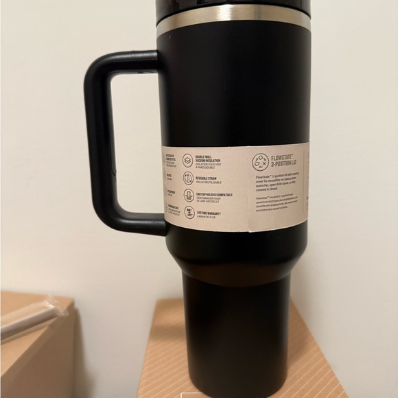 $$-SALE-$$ Stanley Black FlowState Tumbler 40oz - Picture 2 of 4